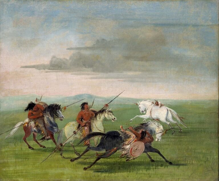 Comanche Feats of Horsemanship