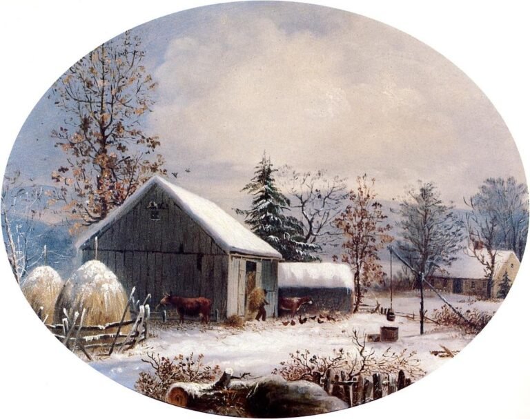 Farmyard, Winter