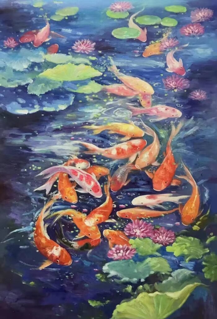 Feng Shui Fish Painting