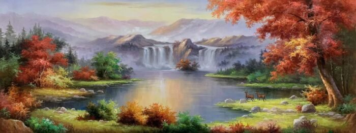 Feng Shui Landscape Painting