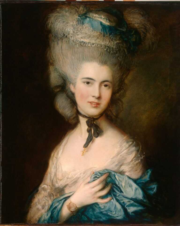 Lady in Blue