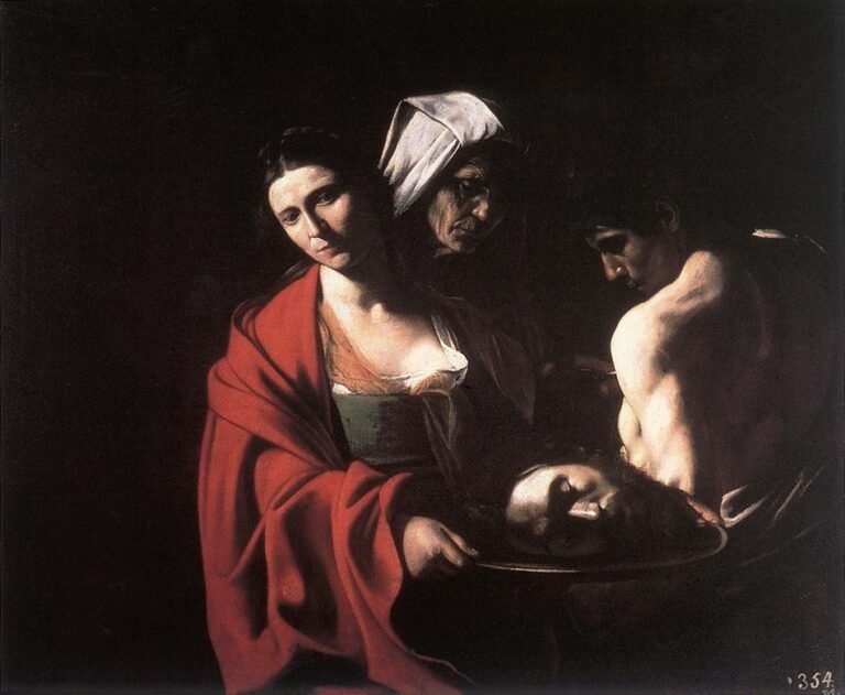 Salome with the Head of John the Baptist b