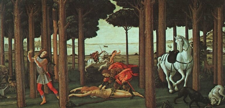The Story of Nastagio degli Onesti Second episode
