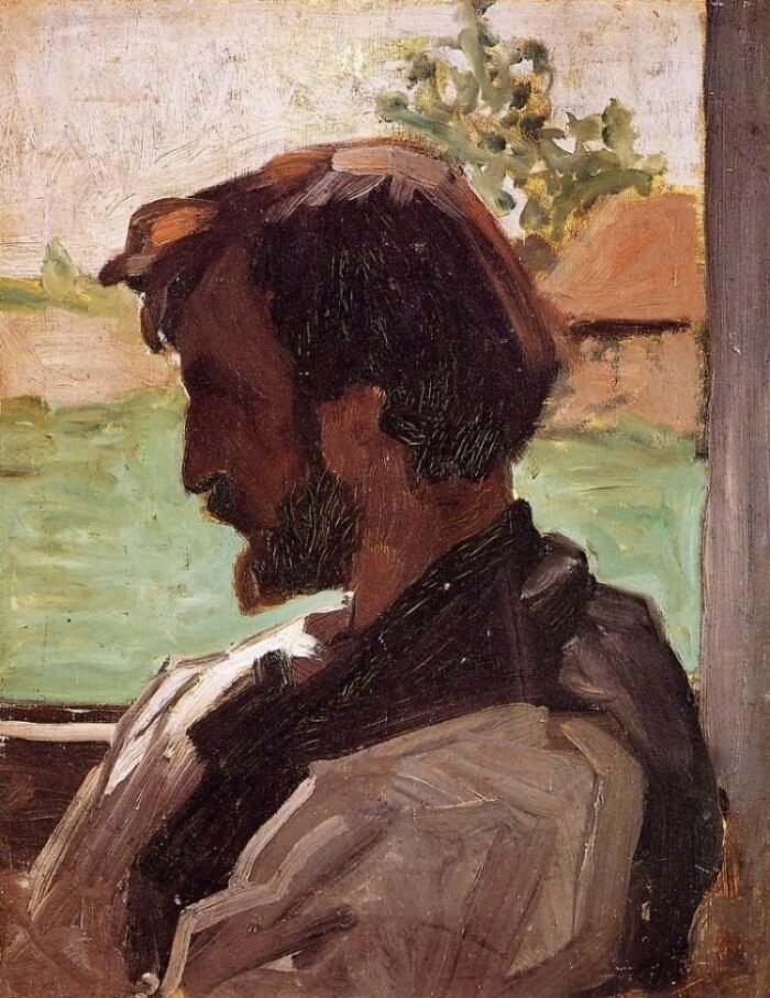 Self-Portrait at Saint-Sauveur