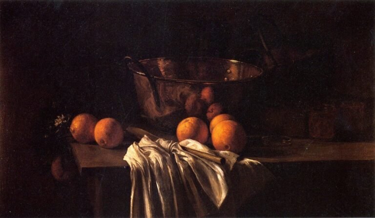 Still LIfe with Oranges and Marmalade