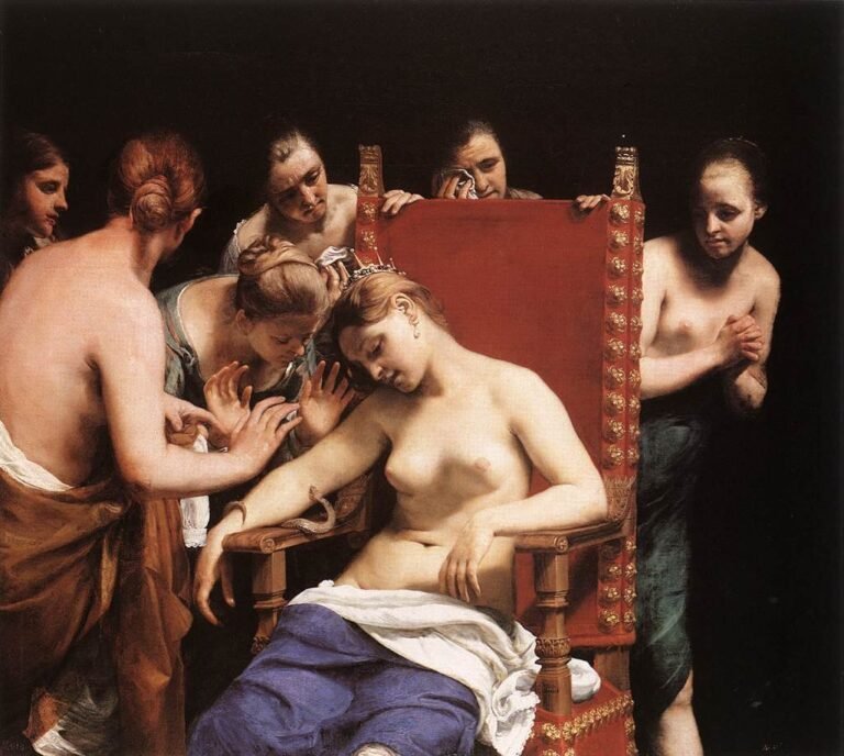 The Death of Cleopatra b
