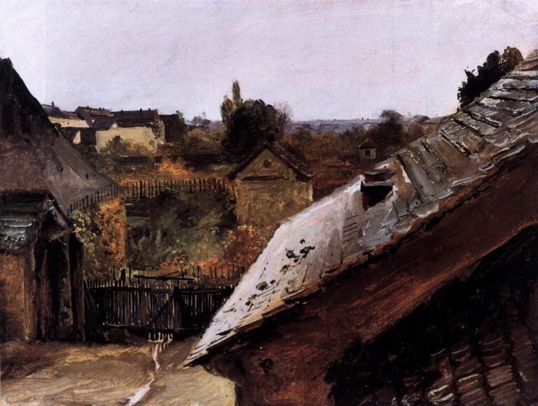 View of Rooftops and Gardens
