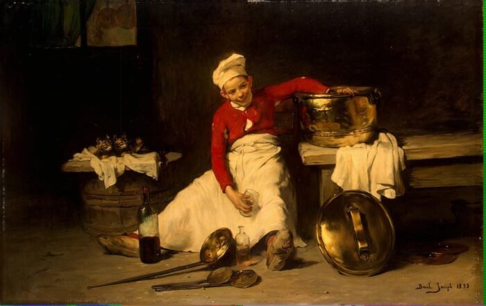 Young Cook in the Kitchen