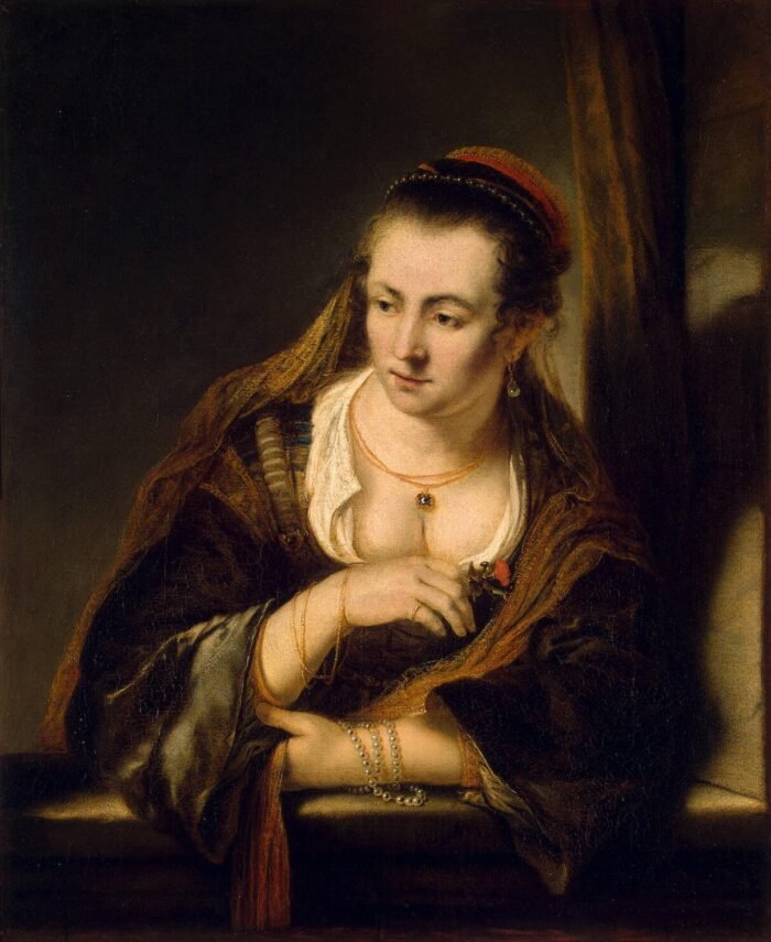 Young Woman at a Window